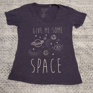 "Give me some space" graphic tee